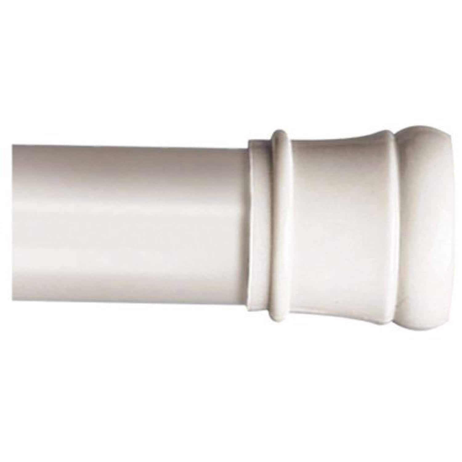 Zenith /BATHWARE White 506W Shower Tension Rod Pack of 1