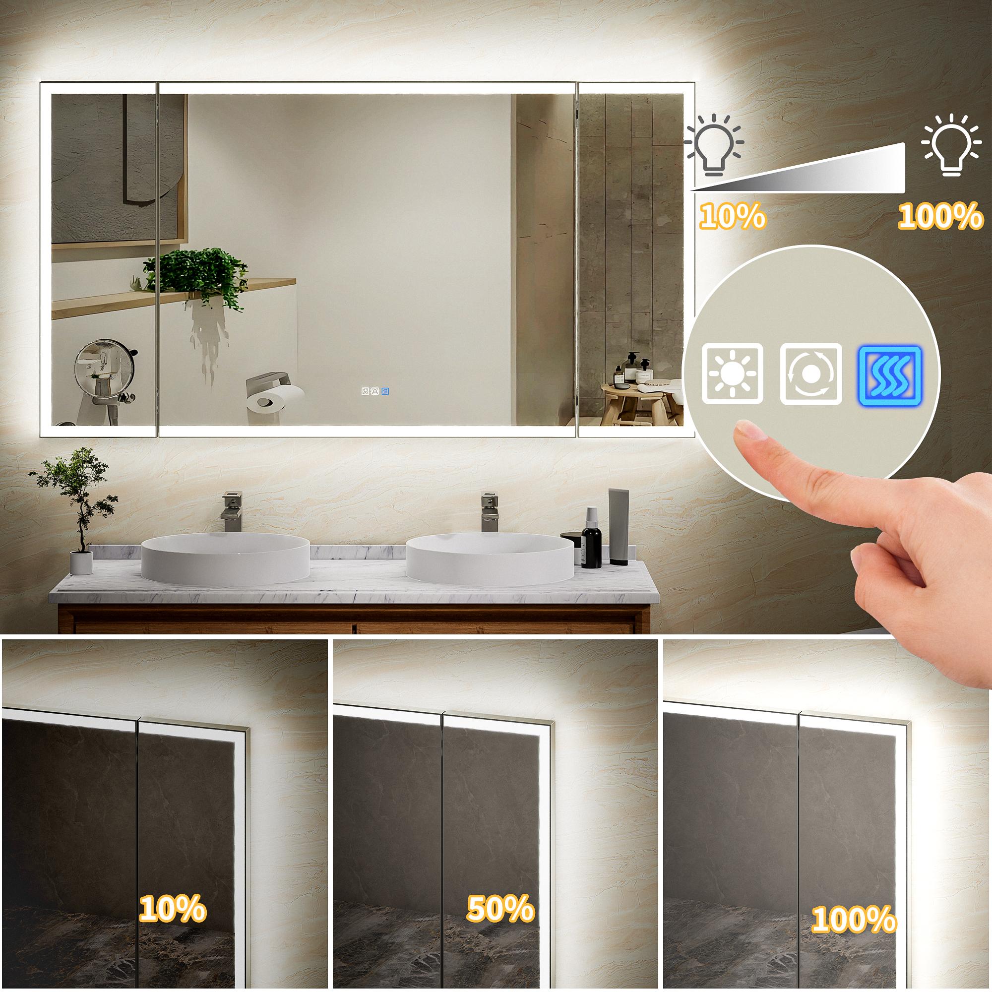 Bayfeve BFXB-9V6636-MIR Framed-Bath-Mirrors - View #8