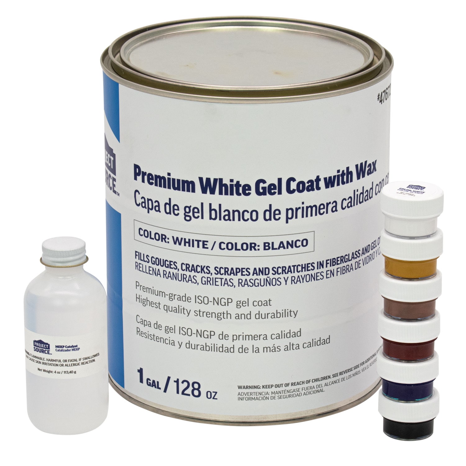 White Pigment for Epoxy Resin, Gelcoat, Paint, Latex - 4 oz 