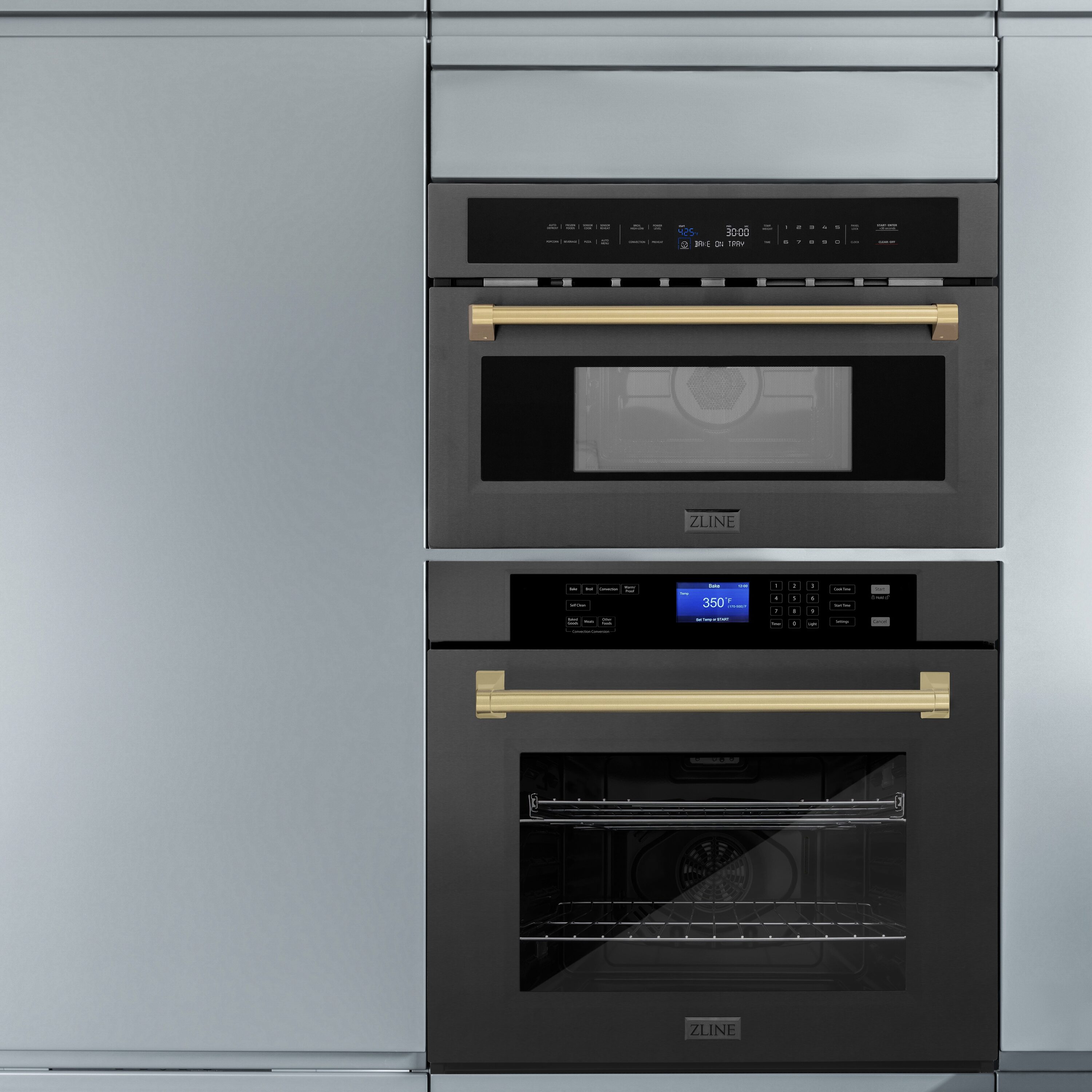 ZLINE KITCHEN & BATH MWOZ-30-BS-CB m050359 - View #3