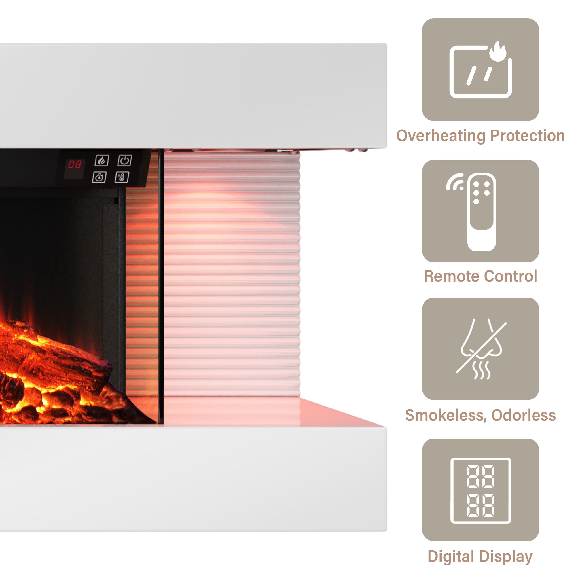 Boyel Living BL-GMIR30D Electric-Fireplaces - View #5