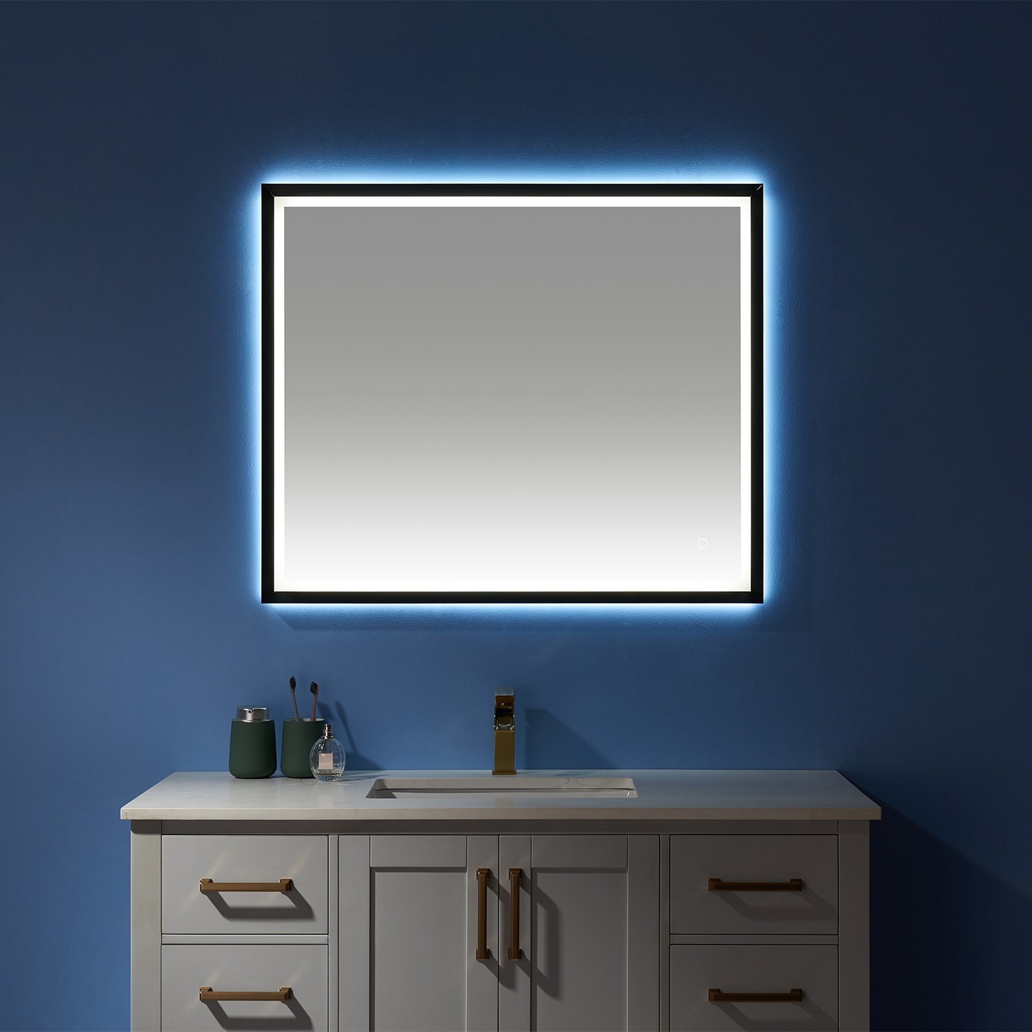 Varese 36'' LED Lighted Rectangular Bathroom Vanity Mirror