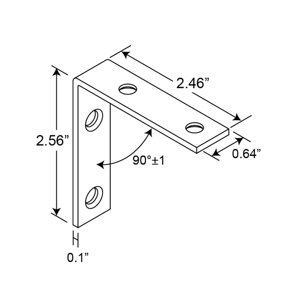 Prime-Line MP11356-4 Mending-Plates-Brackets-Braces - View #2