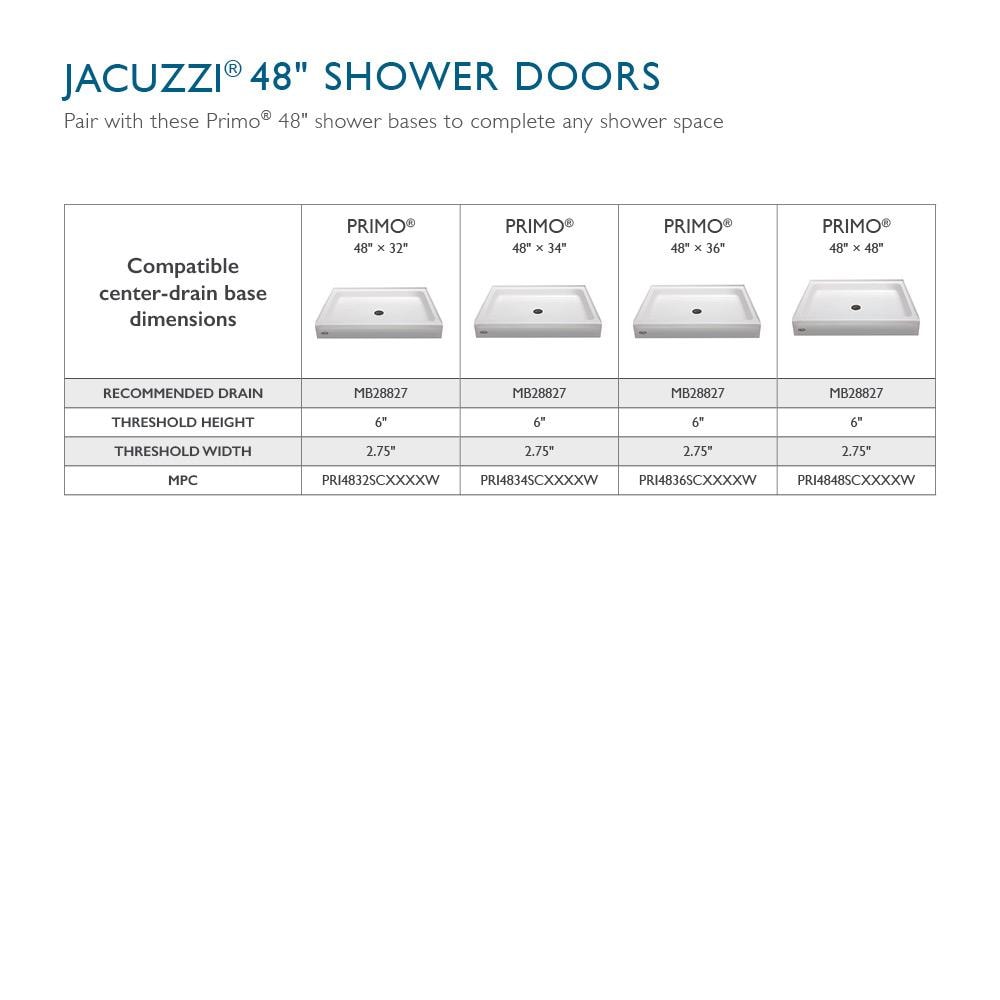 Jacuzzi SX48827 Shower-Doors - View #9