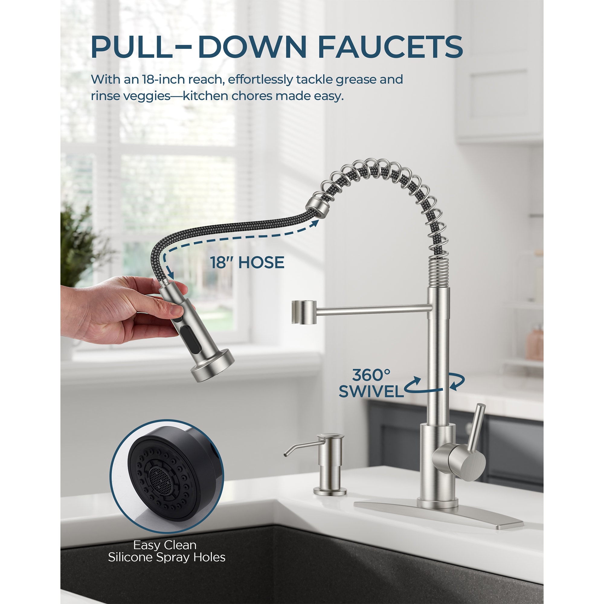 FURUISI L4BN-SD Kitchen-Faucets - View #9