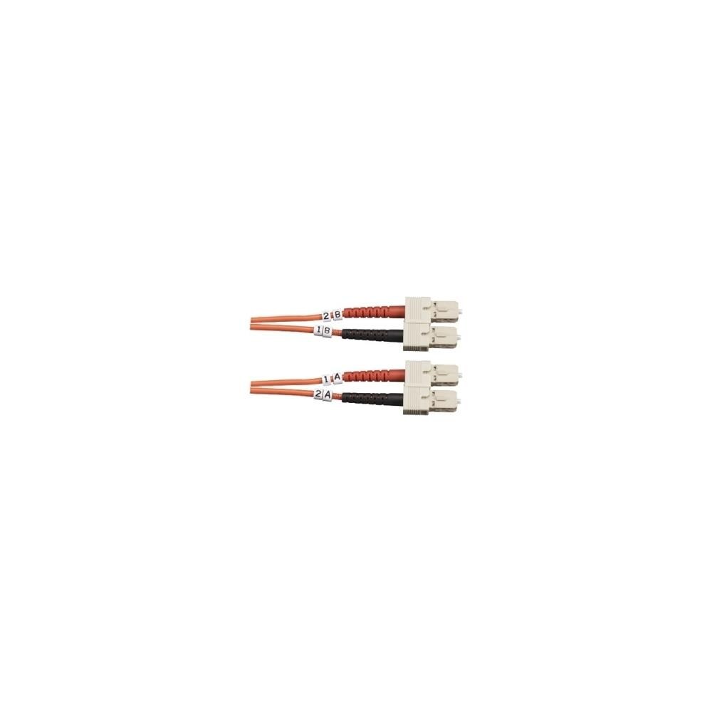  ZX9SY2889006 SC-SC 50 Micron Multimode Fiber Patch Cable- Orange, 5 m