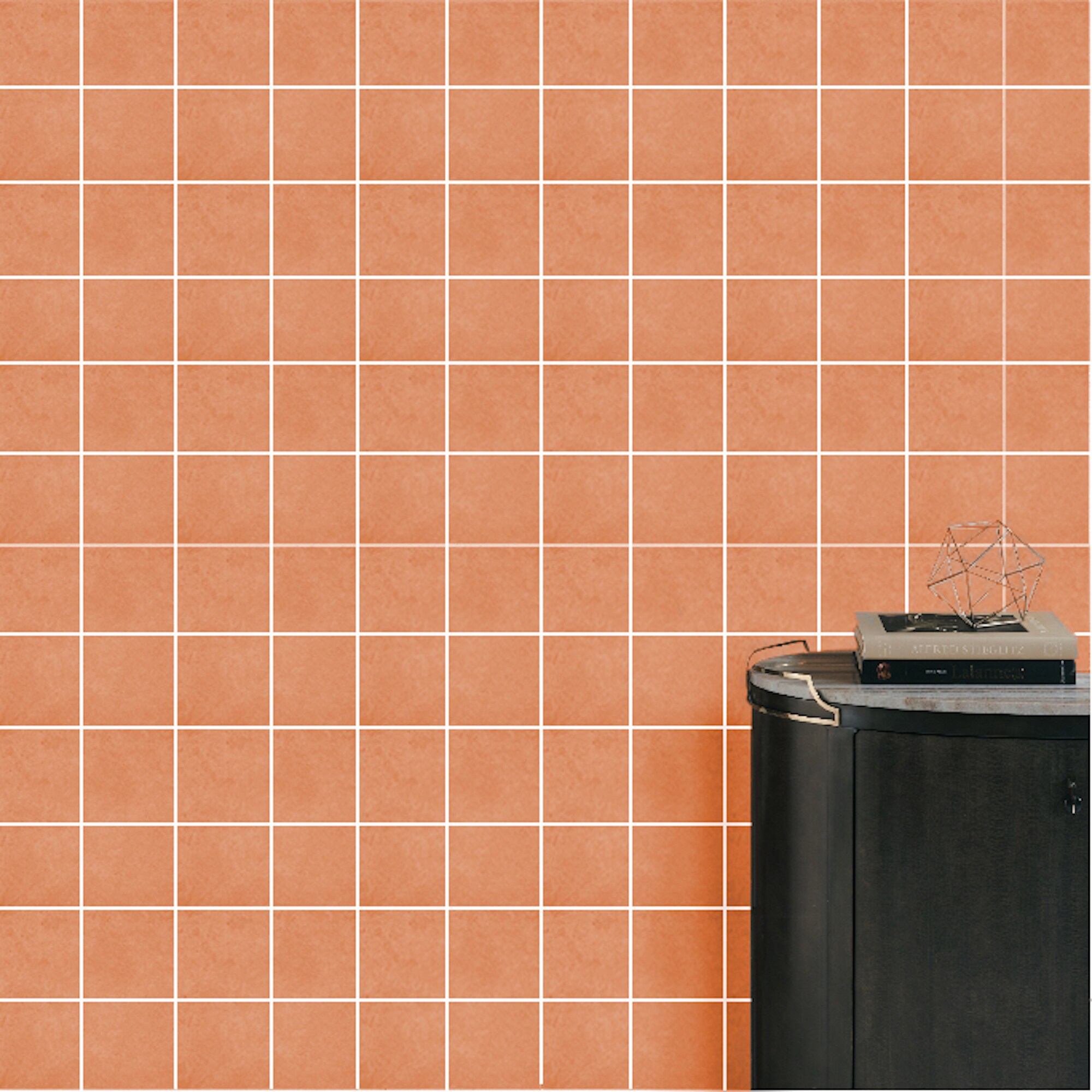 Crossville ChromaCode 17-Pack Orange 6-in x 6-in Matte Porcelain Stone Look Floor and Wall Tile