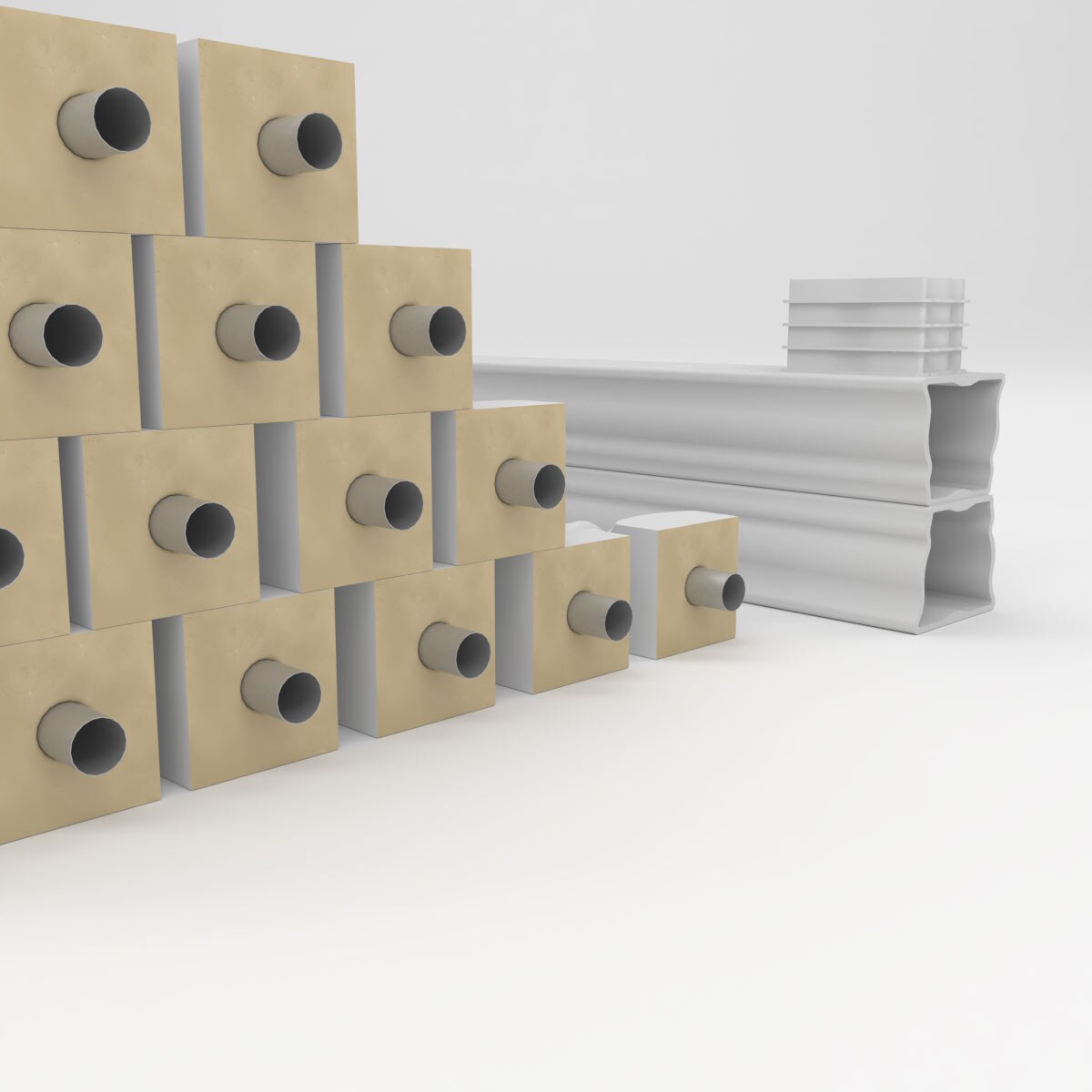 Ekena Millwork BALK40X156BRD railings - View #6