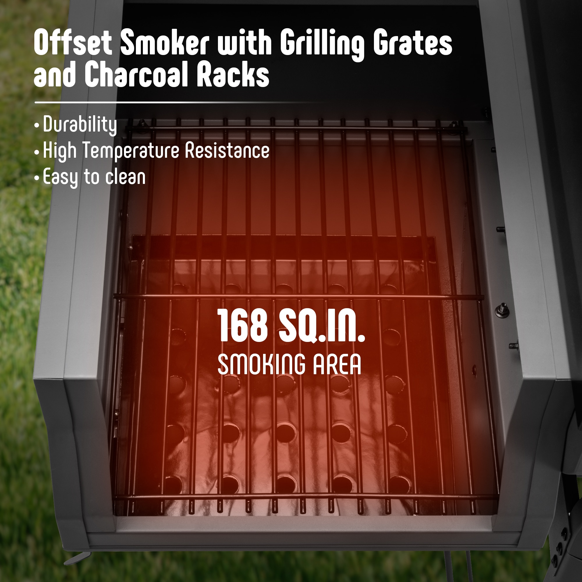 Feasto CG3019S Charcoal-Grills - View #5