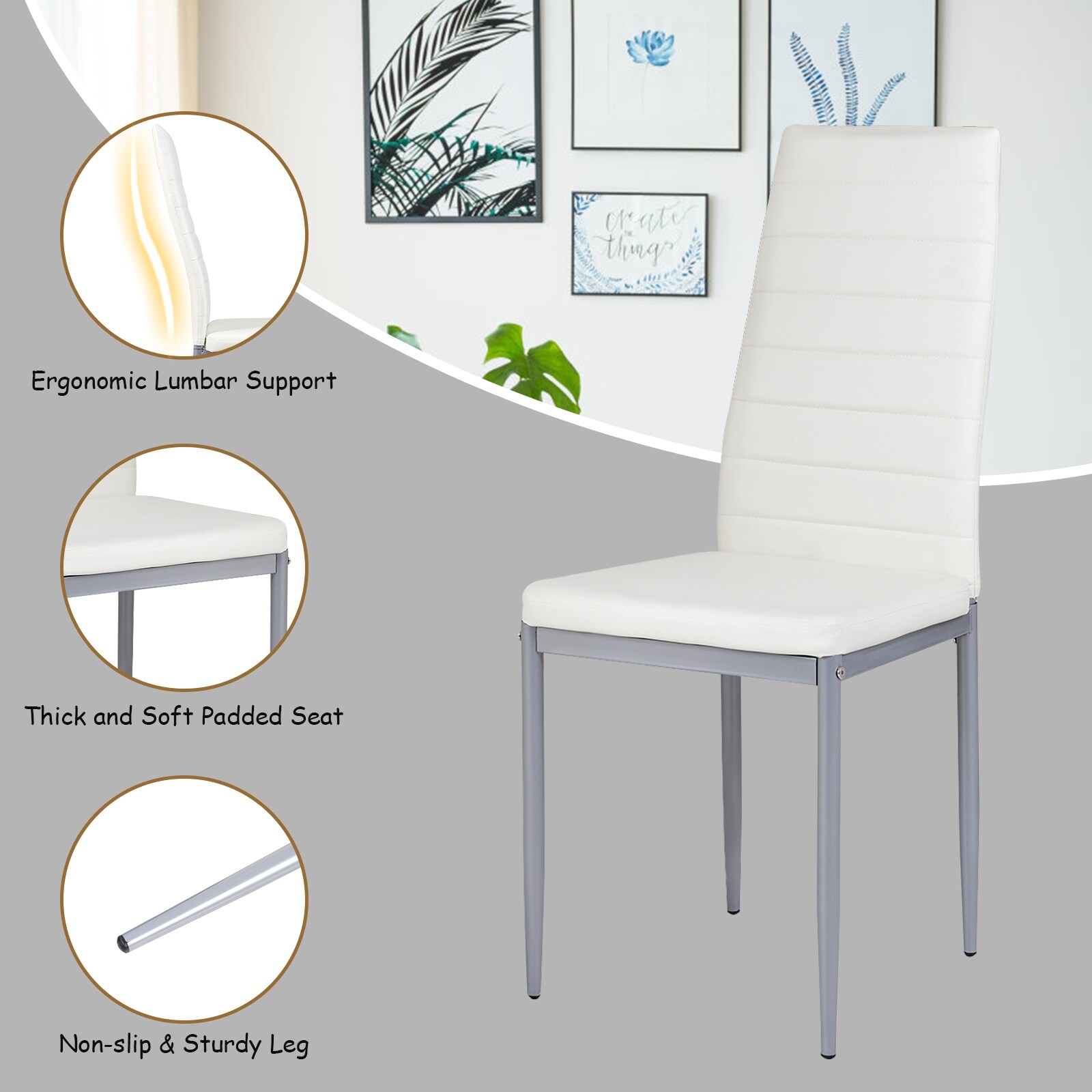 Slickblue D-CO-HW20435CK Dining-Chairs - View #4
