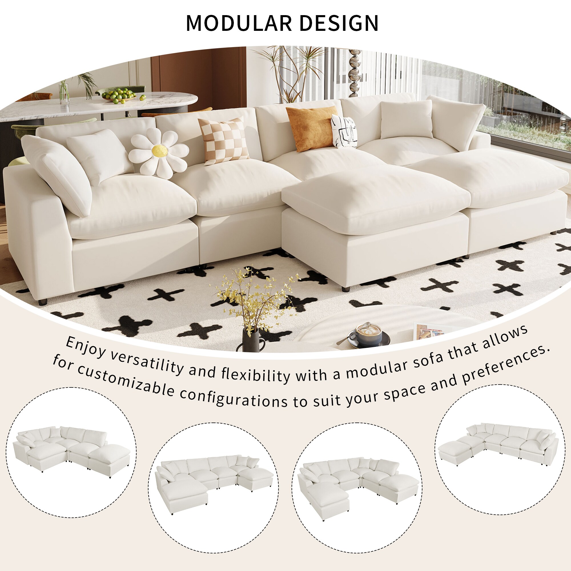 SINOFURN SYA020372BG Sofas-Loveseats - View #13