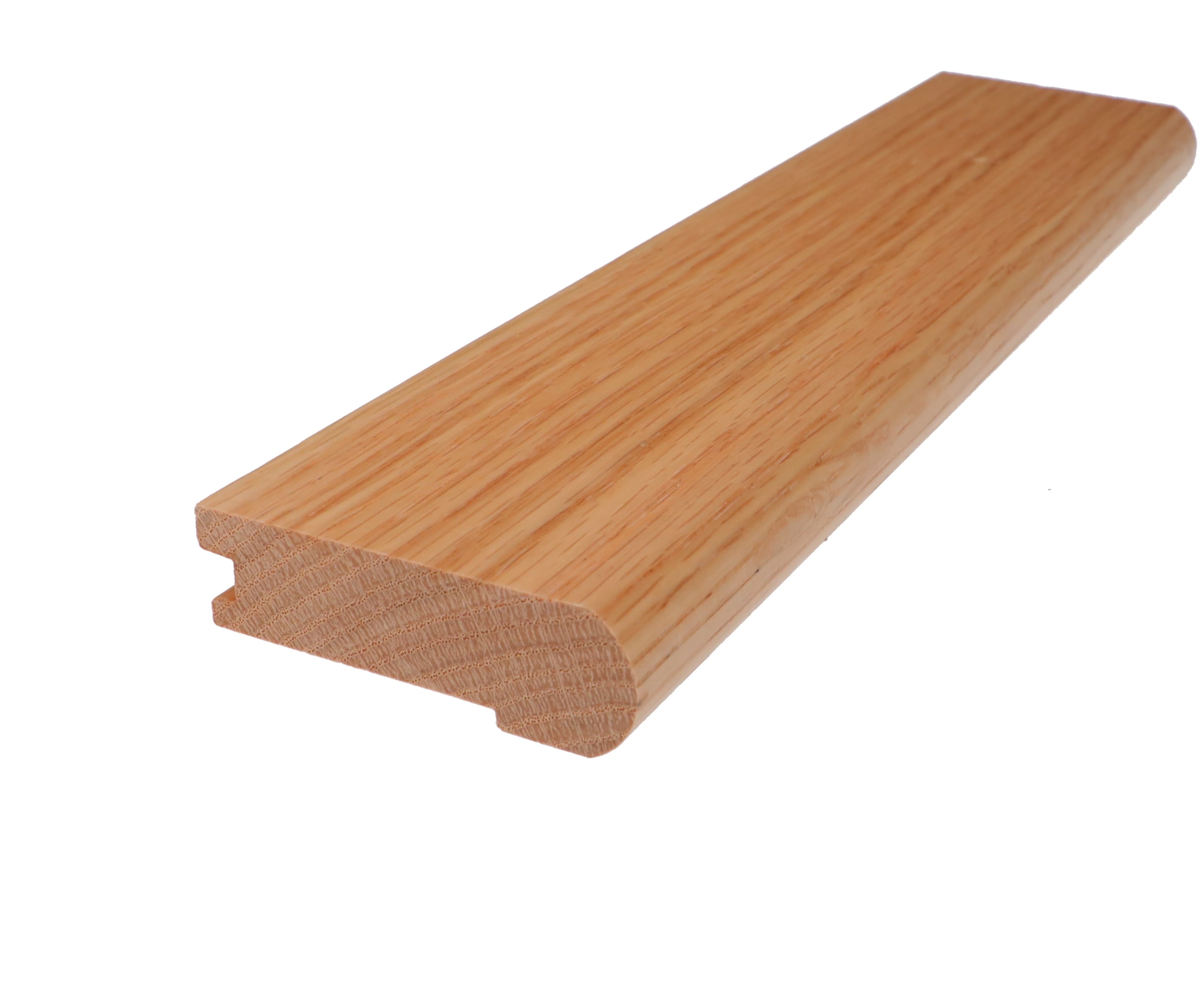 Flexco LSN0002 2.75-Inches x 78-Inches x 0.38-Inches Brown Finished Wood Oak Flush Stair Nosing