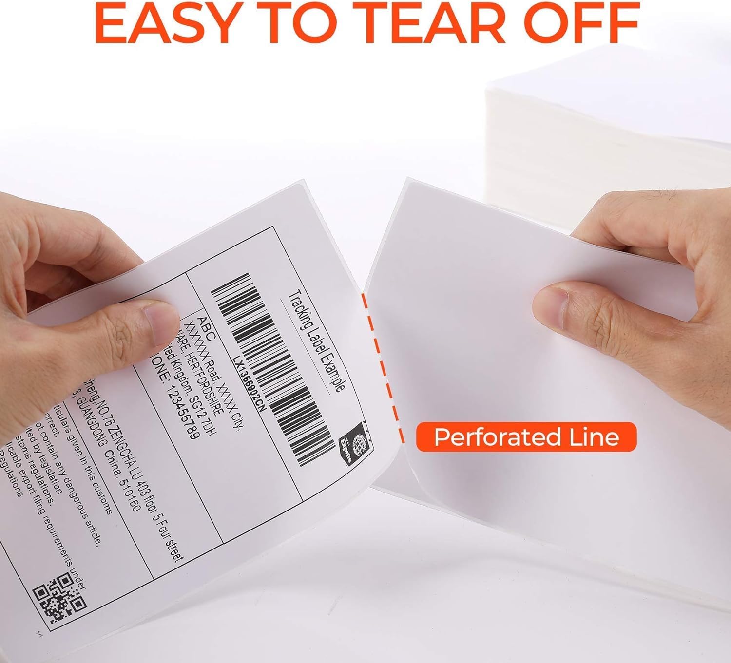 Etokfoks MUNBYN Thermal Direct Shipping Label Pack of 500 4x6 Per ...