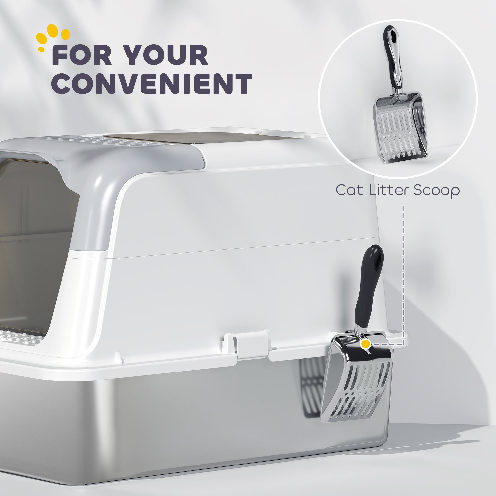 JUSHUA FL-X3W4PY Cat-Litter-Box - View #7