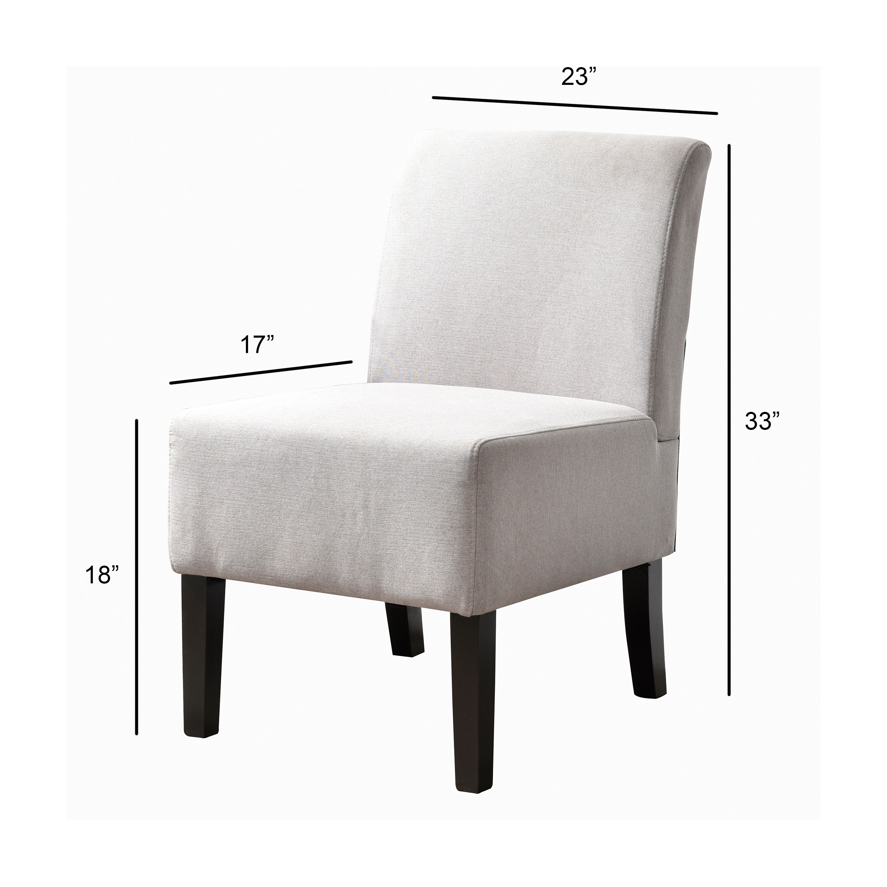 AC Pacific SAMANTHA-GRAY-C chairs - View #2