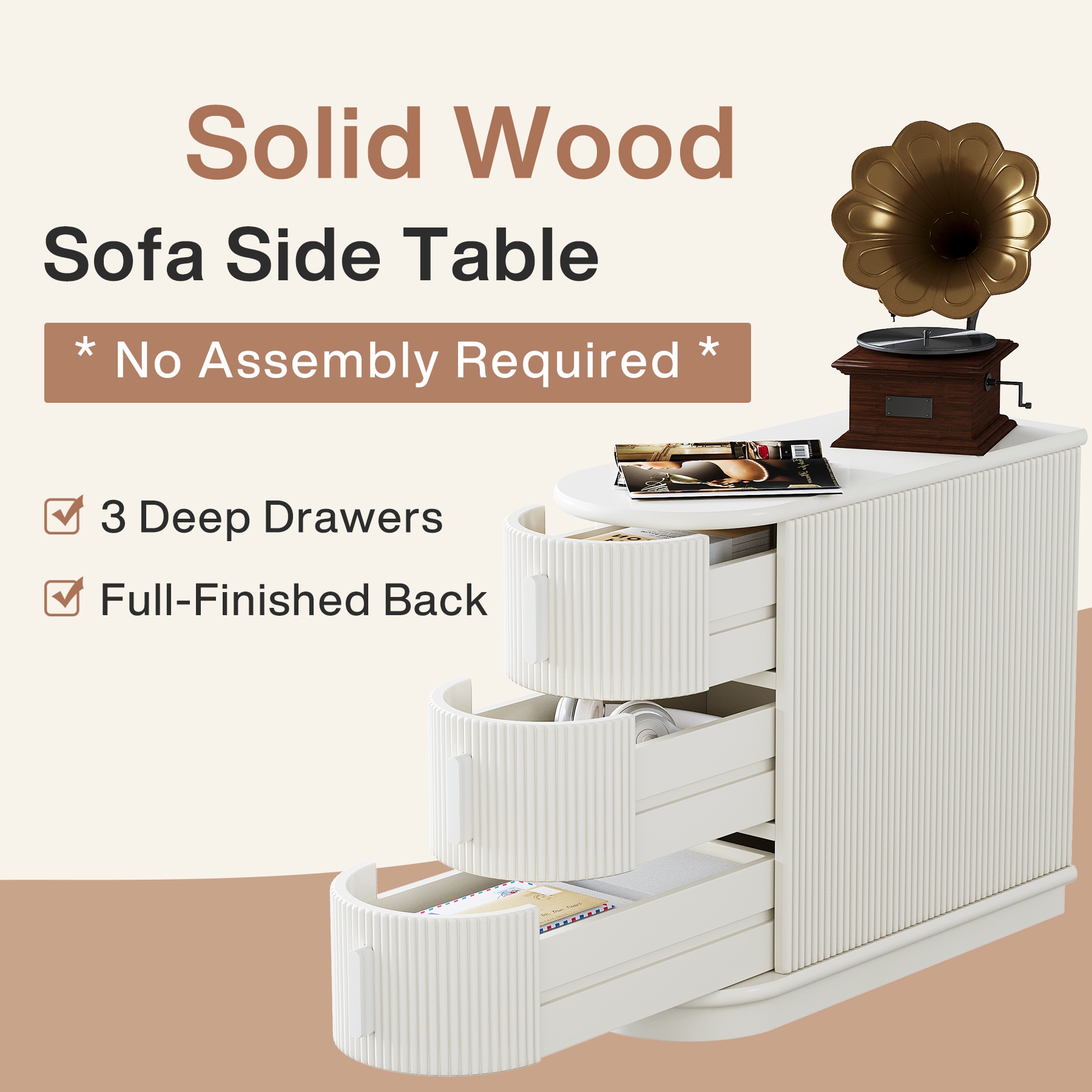 Tribesigns LWFD-JW0884 End-Tables - View #4