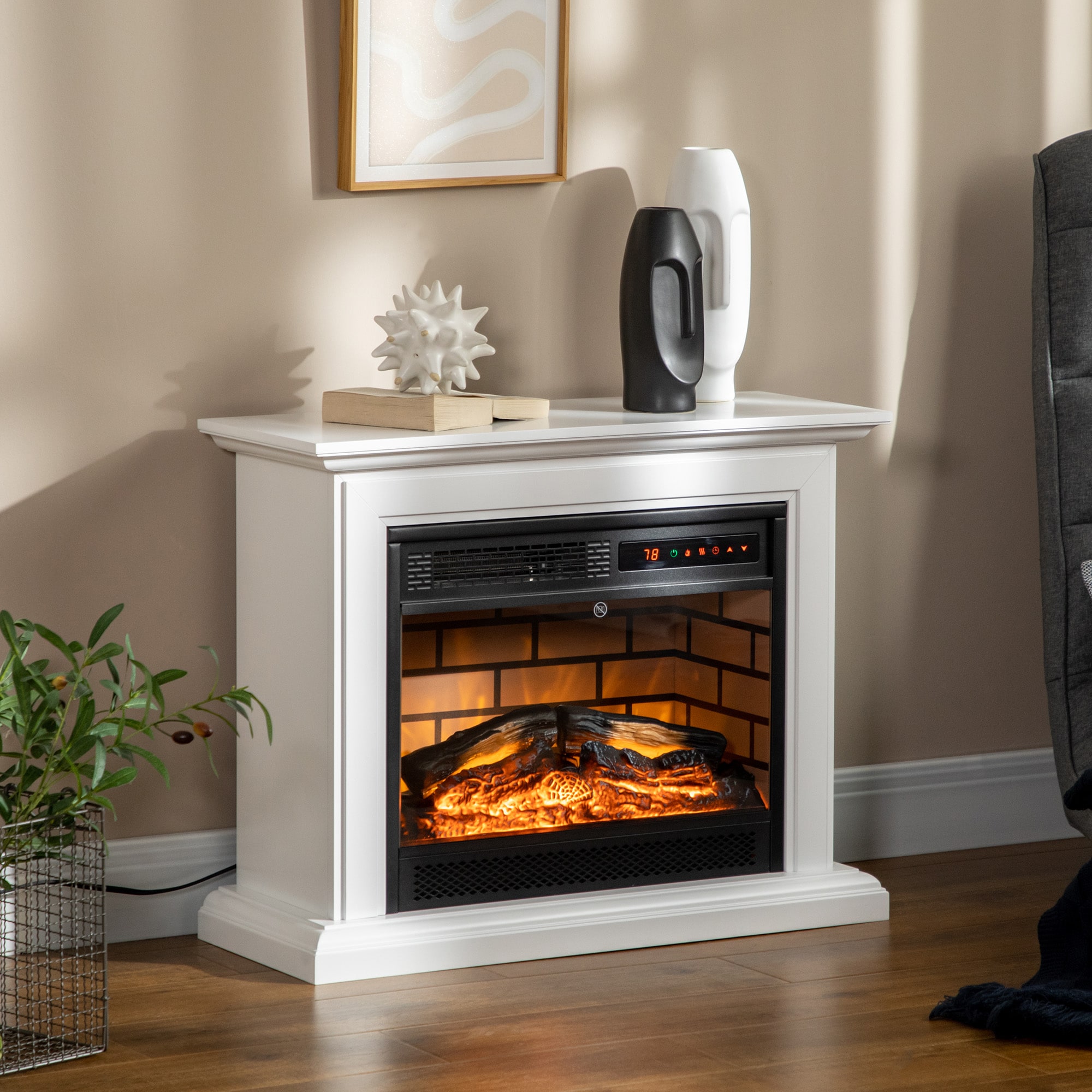 Kahomvis AOS-QP1092-090 Electric-Fireplaces - View #2
