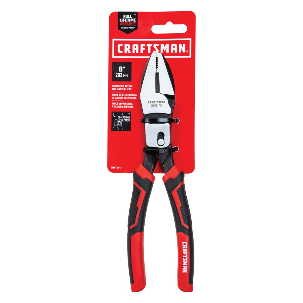CRAFTSMAN 8-in Electrical Cutting Pliers in the Cutting Pliers department  at