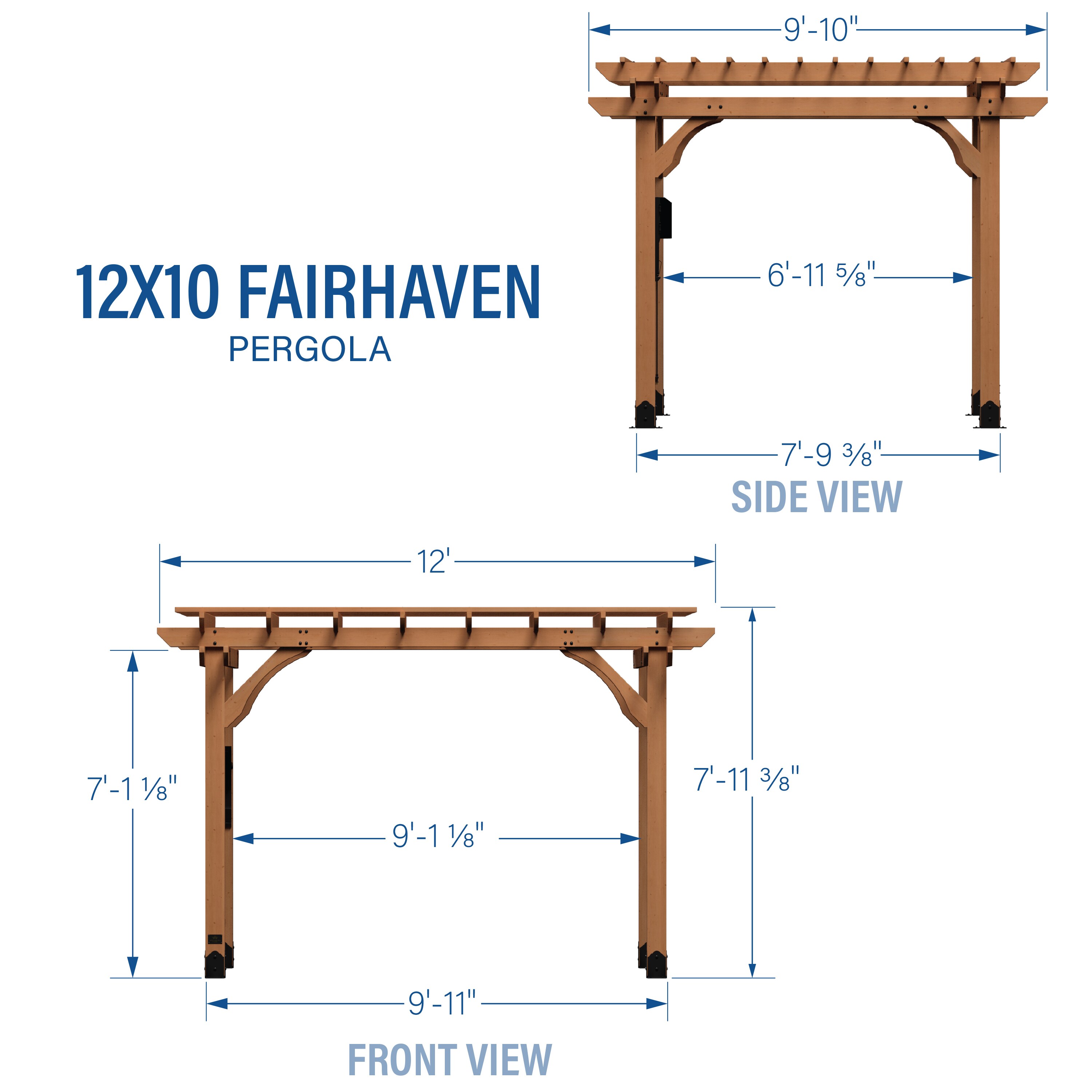 Backyard Discovery 2101524COM Pergolas-2 - View #9