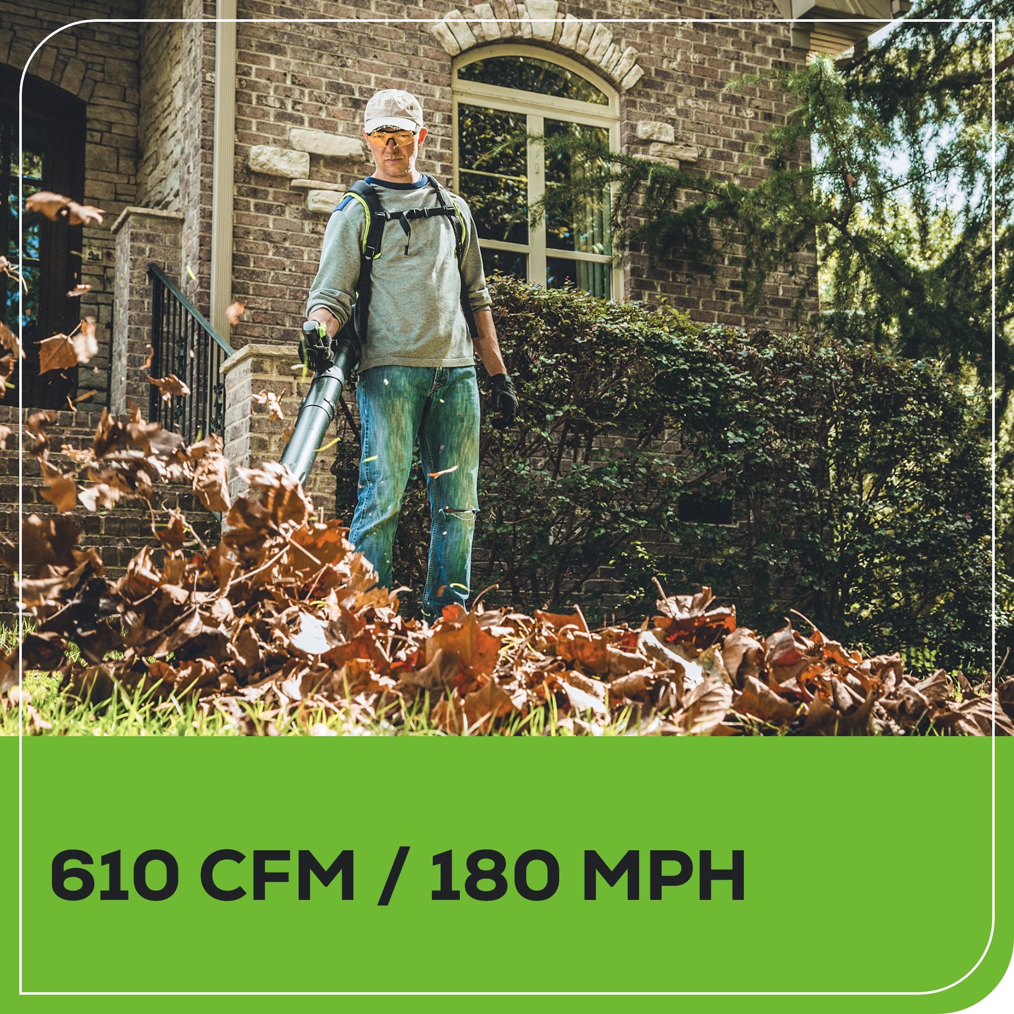 Greenworks BPB80L410 Cordless-Electric-Blowers - View #4