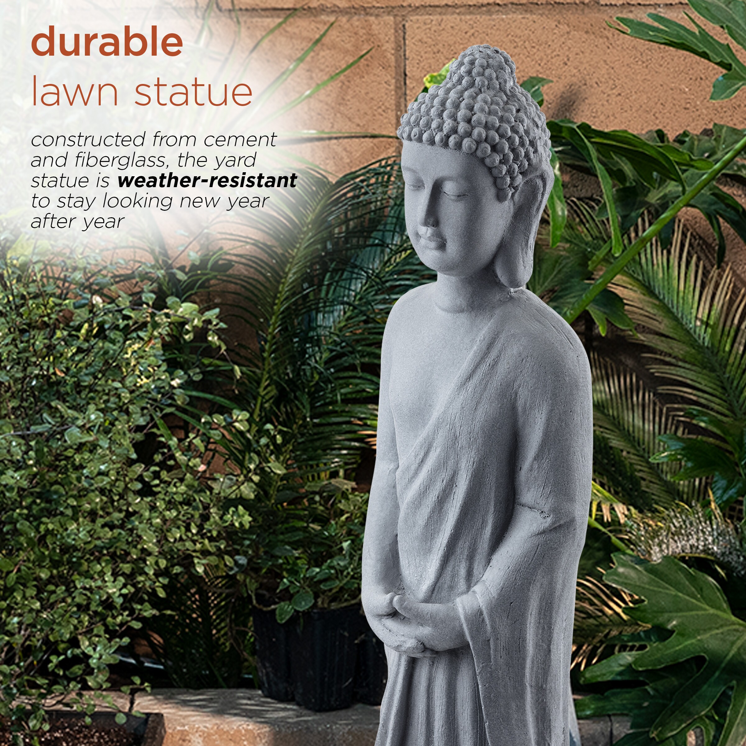 Alpine Corporation DIG286 Garden-Statue - View #7