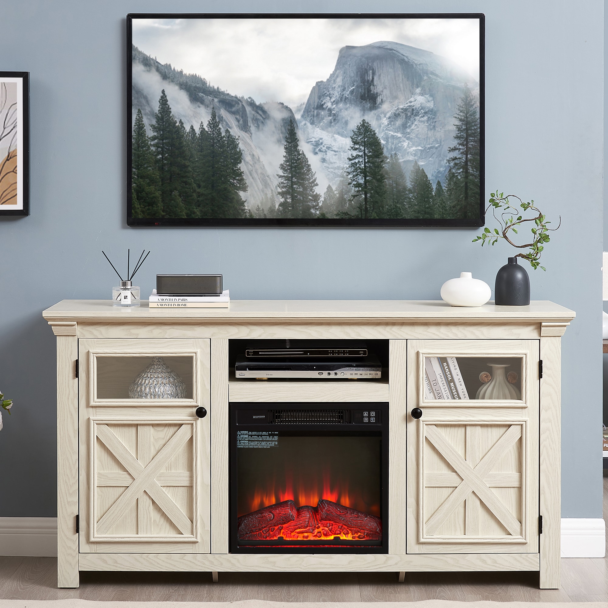 SINOFURN SYB660001WT Electric-Fireplaces - View #2