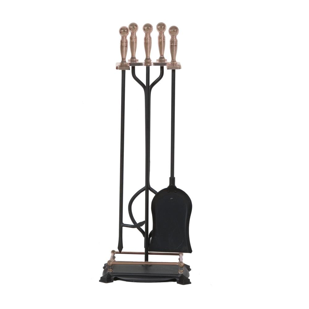  15006 5 -Piece Steel Fireplace Tool Set