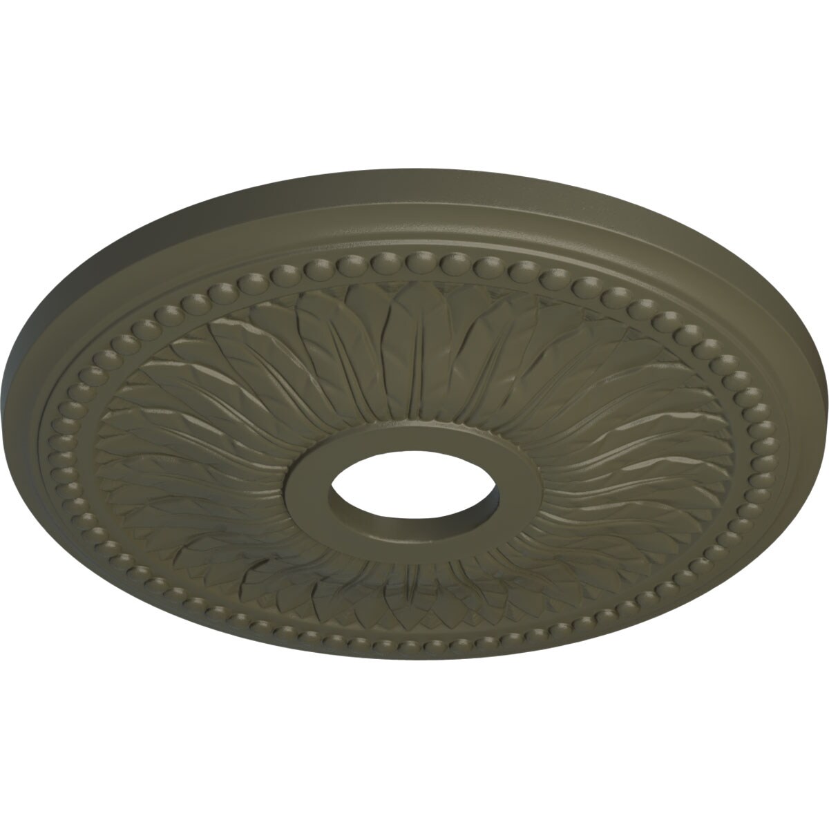 Ekena Millwork CM18BIWHF Ceiling-Medallions - View #2