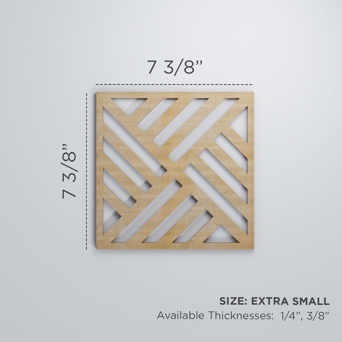 Ekena Millwork WALW08X08X0250ALLBI Wall-Panels - View #2