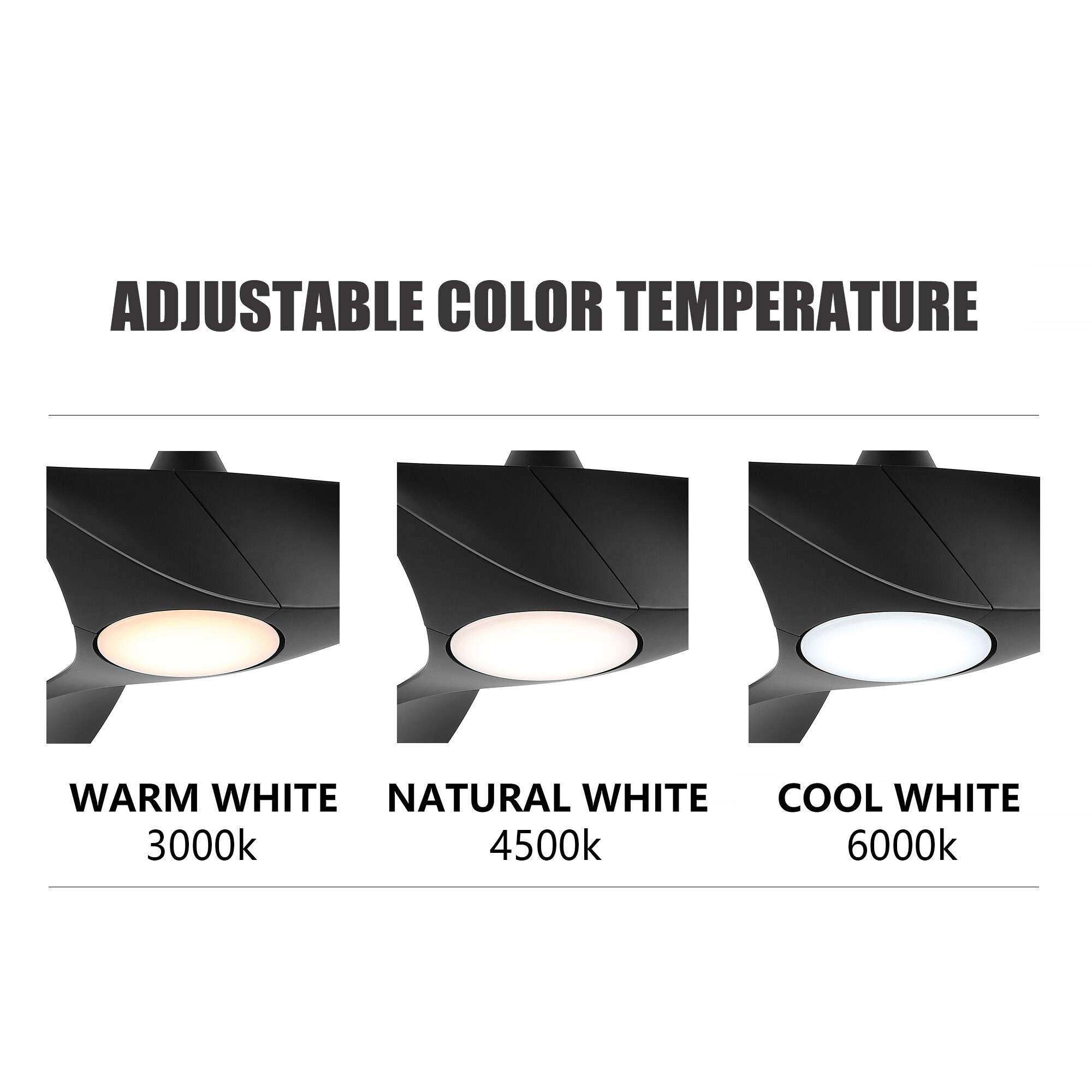 GETLEDEL LECF-Q023-BK Ceiling-Fans - View #5