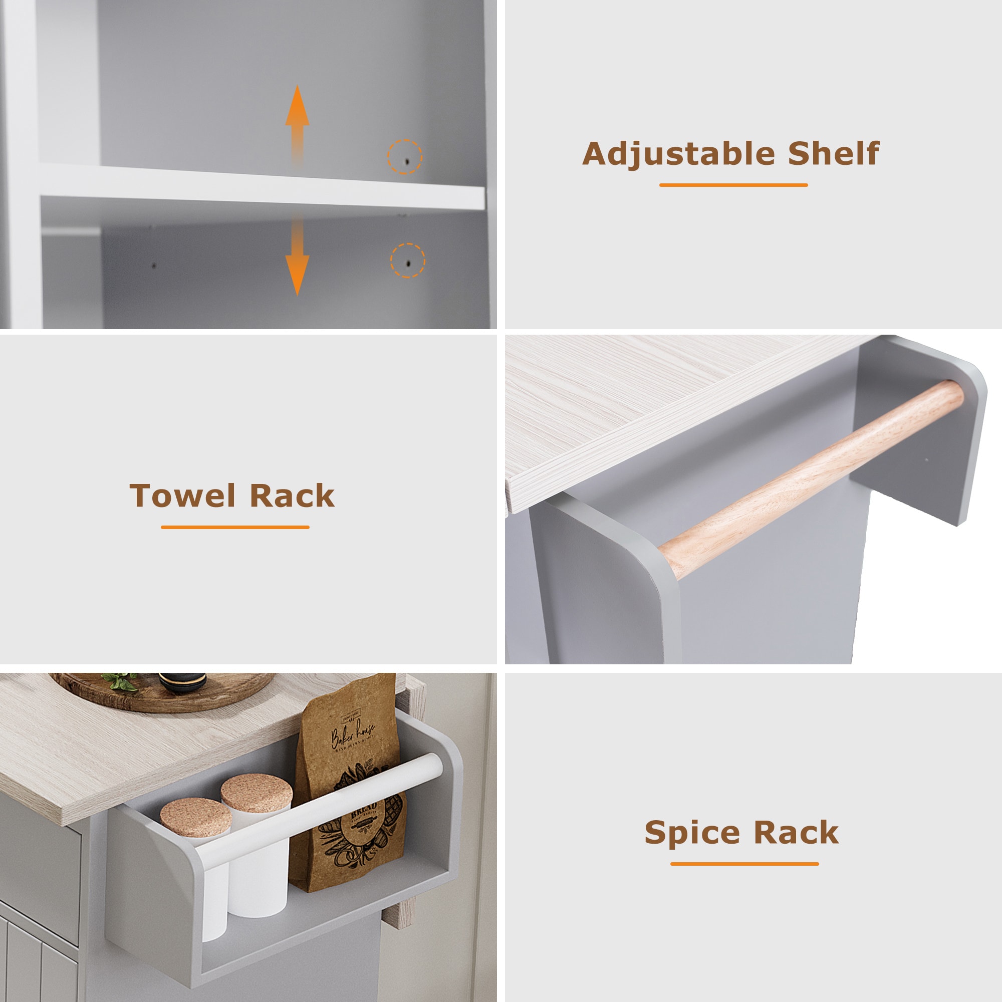 BABOOM BOM-W81AAG-OR Kitchen-Furniture - View #9