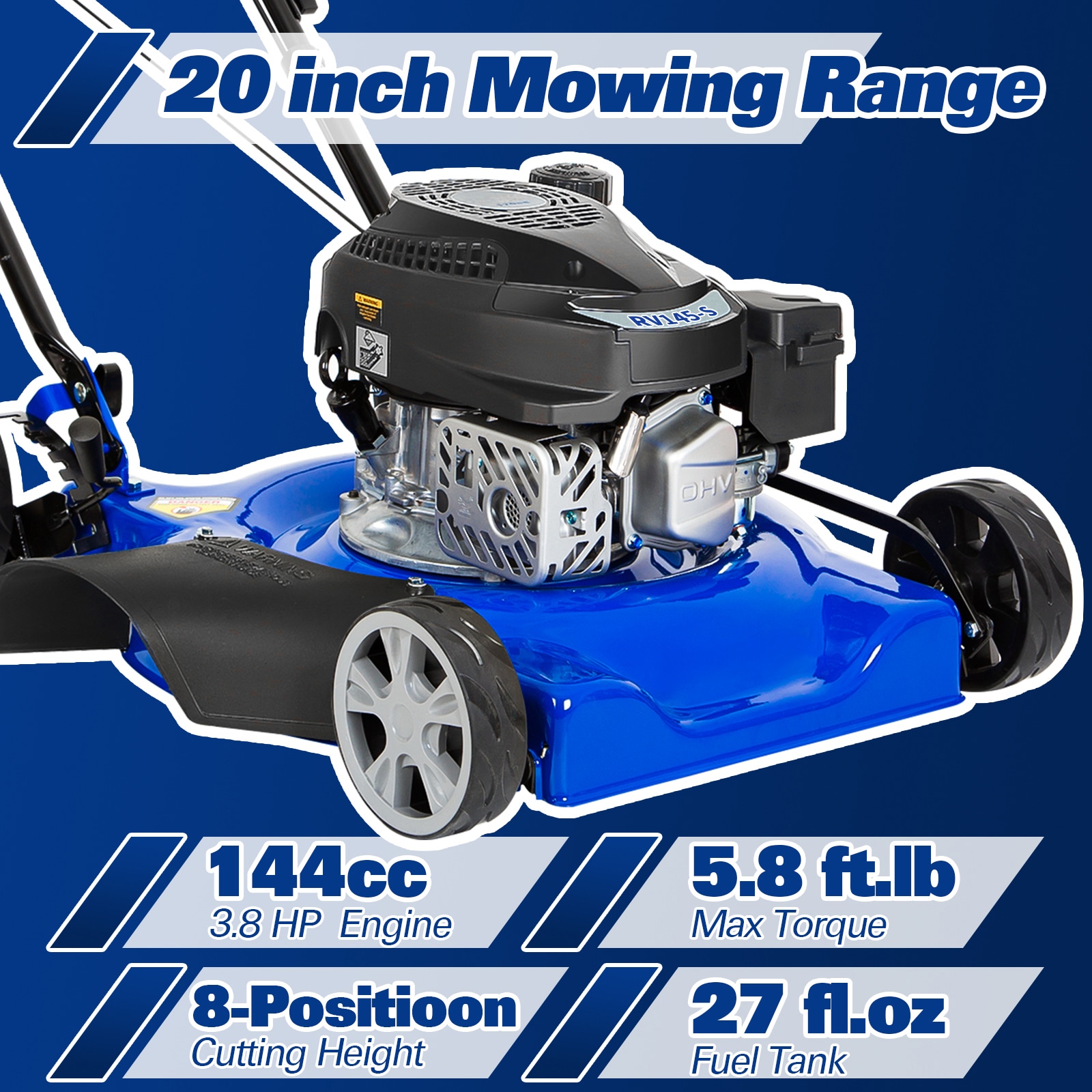OUPES TMA-0557-OUP Gas-Walk-Behind-Mowers - View #2