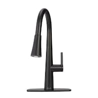Deals on Allen + Roth Bryton Single Handle Pull-down Kitchen Faucet
