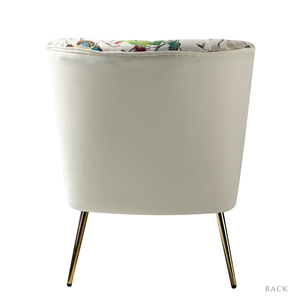 14 Karat Home CHM0015-IVORY Dining-Chairs - View #5