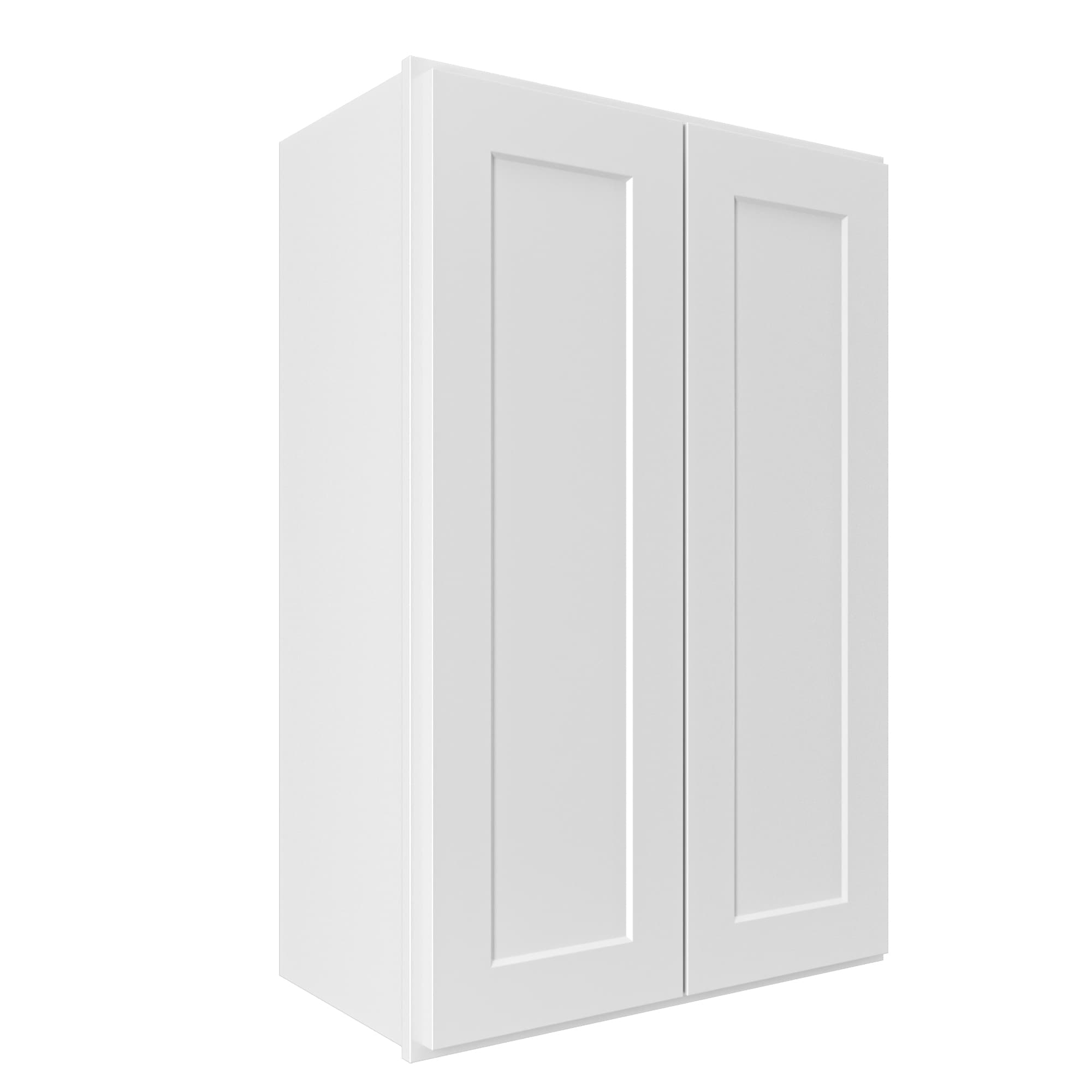 LUXEYARD 24 inch W x 12 inch D x 36 inch H Ready to Assemble Wall Cabinet in Shaker White