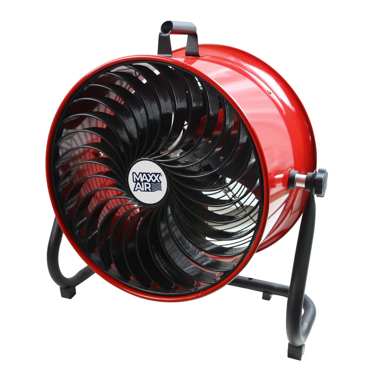 Maxx Air HVFF16T RED UPS 16-Inches 120 -Volt 3 -Speed High Velocity Indoor Red Floor Fan