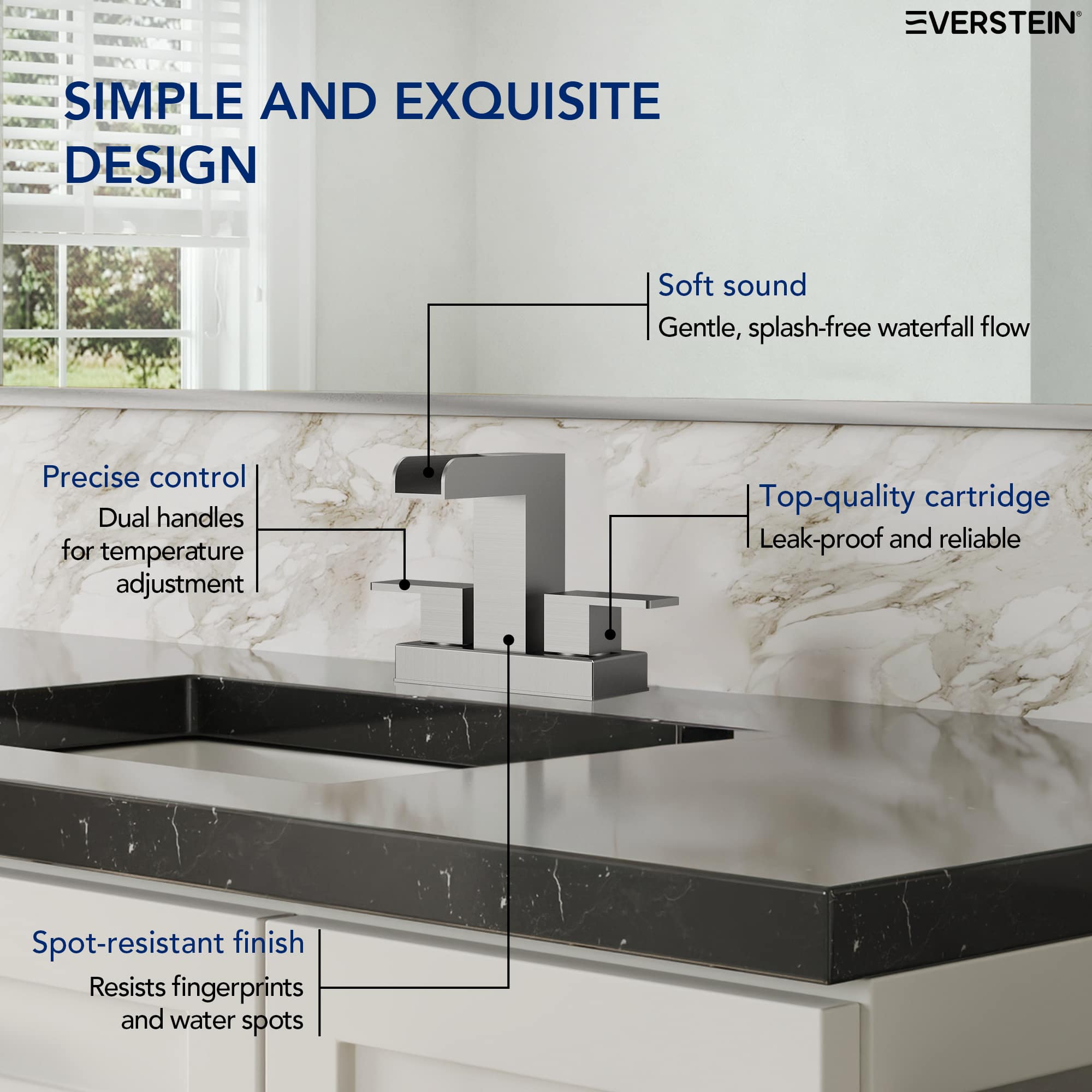 EVERSTEIN SFS-1118-NK Lavatory-Faucets - View #7