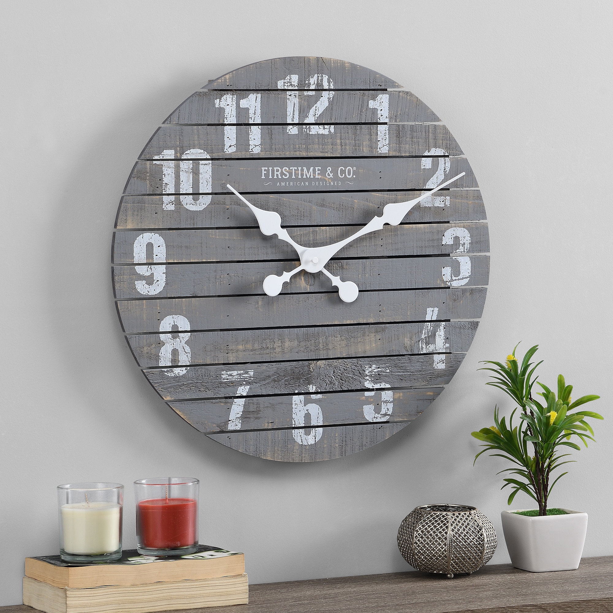 FirsTime 31128 Indoor-Outdoor-Clocks - View #2