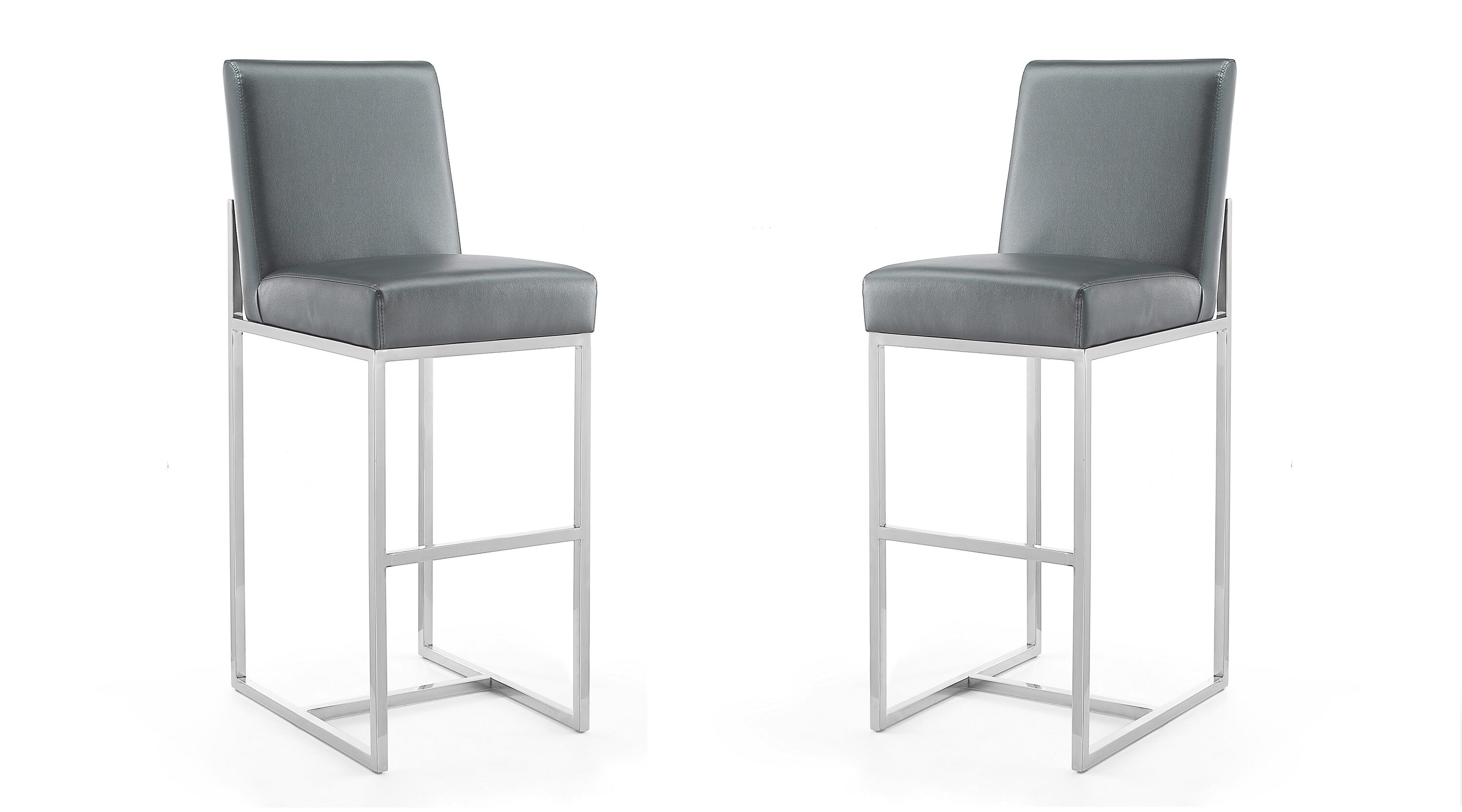 Manhattan Comfort 2-BS010-GP stools - View #2