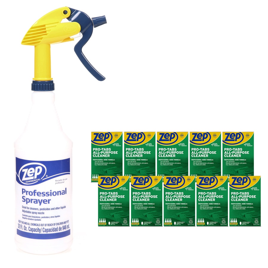 Zep High Output Chemical Pro Sprayer 32 Ounce (Case of 8) - Wide Mouth for Easy Pouring