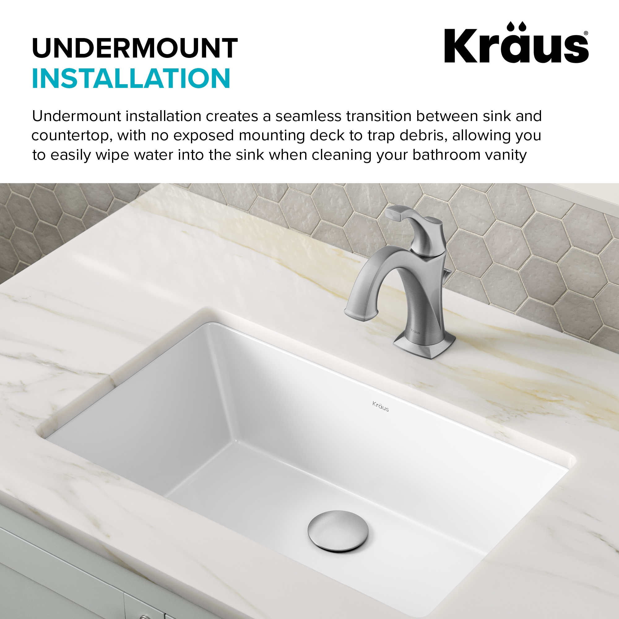 Kraus KCU-242 Bath-Sink - View #7