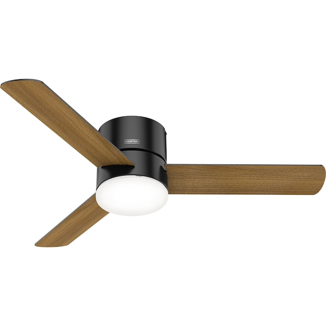 Hunter Minimus 52 In Matte Black Led, Small Kitchen Ceiling Fan Home Depot Philippines