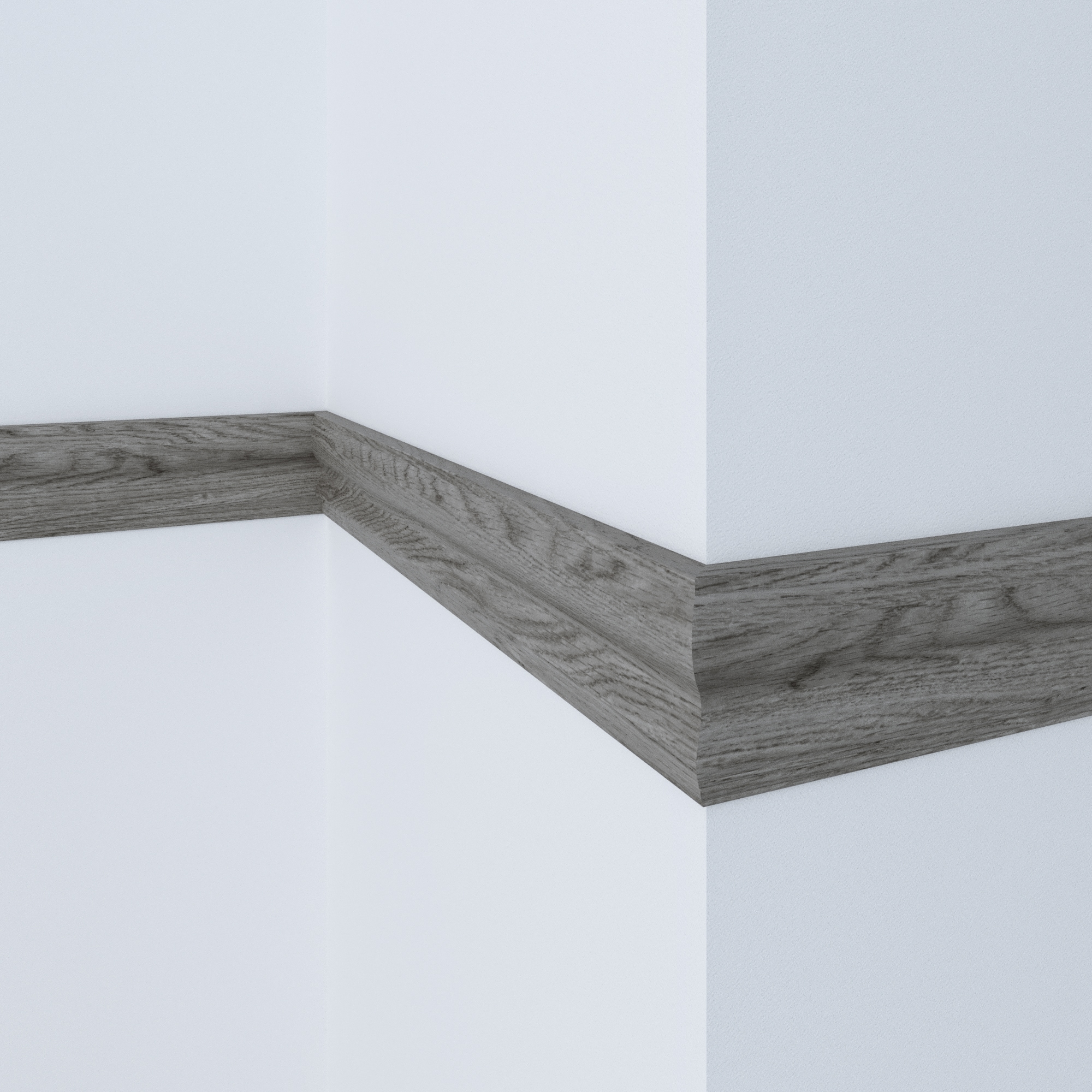 Ornamental Mouldings OML44A-8FTGRAY Chair-Rail-Moulding - View #4