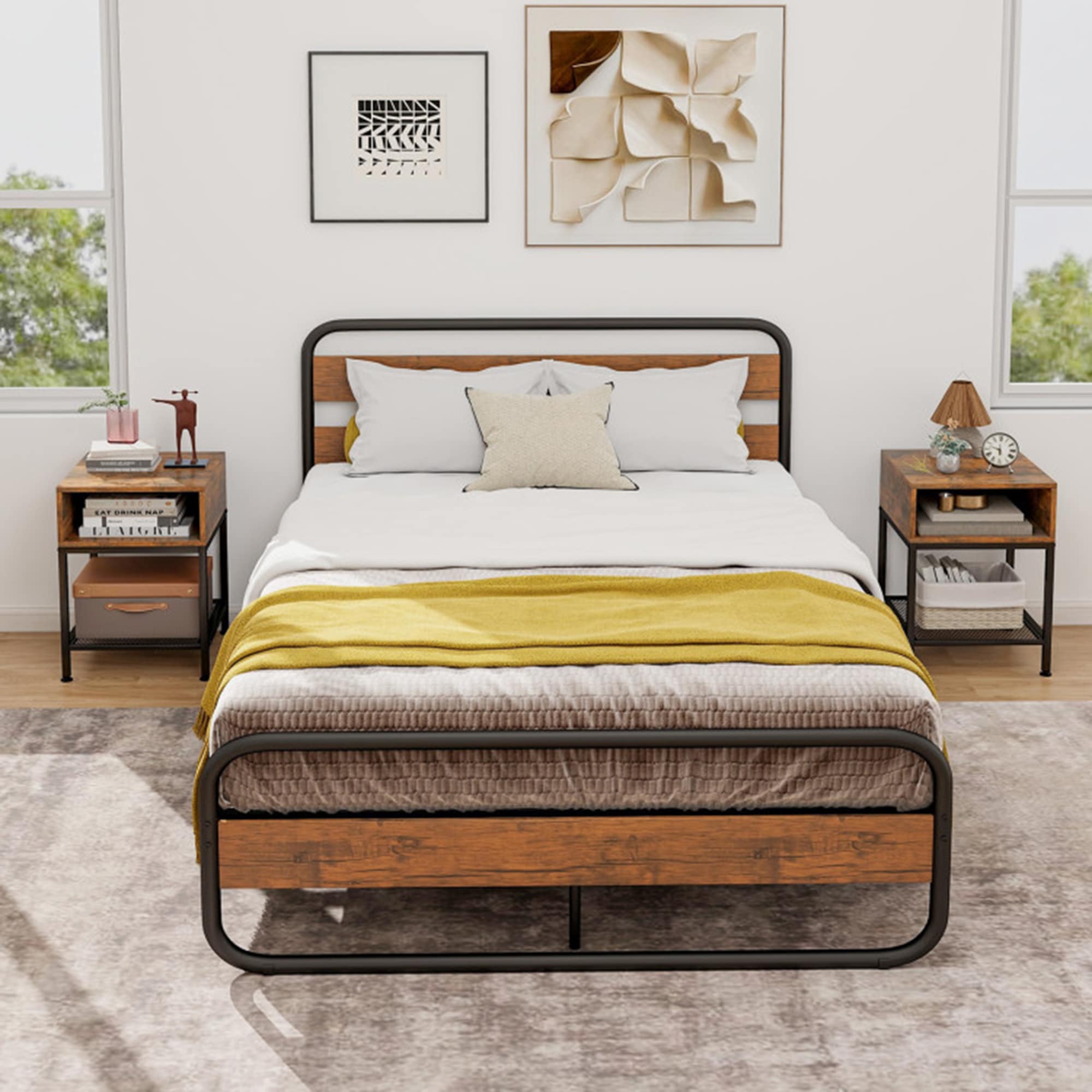 Clihome ZB-PH3002-2-BEIGE nightstands - View #2