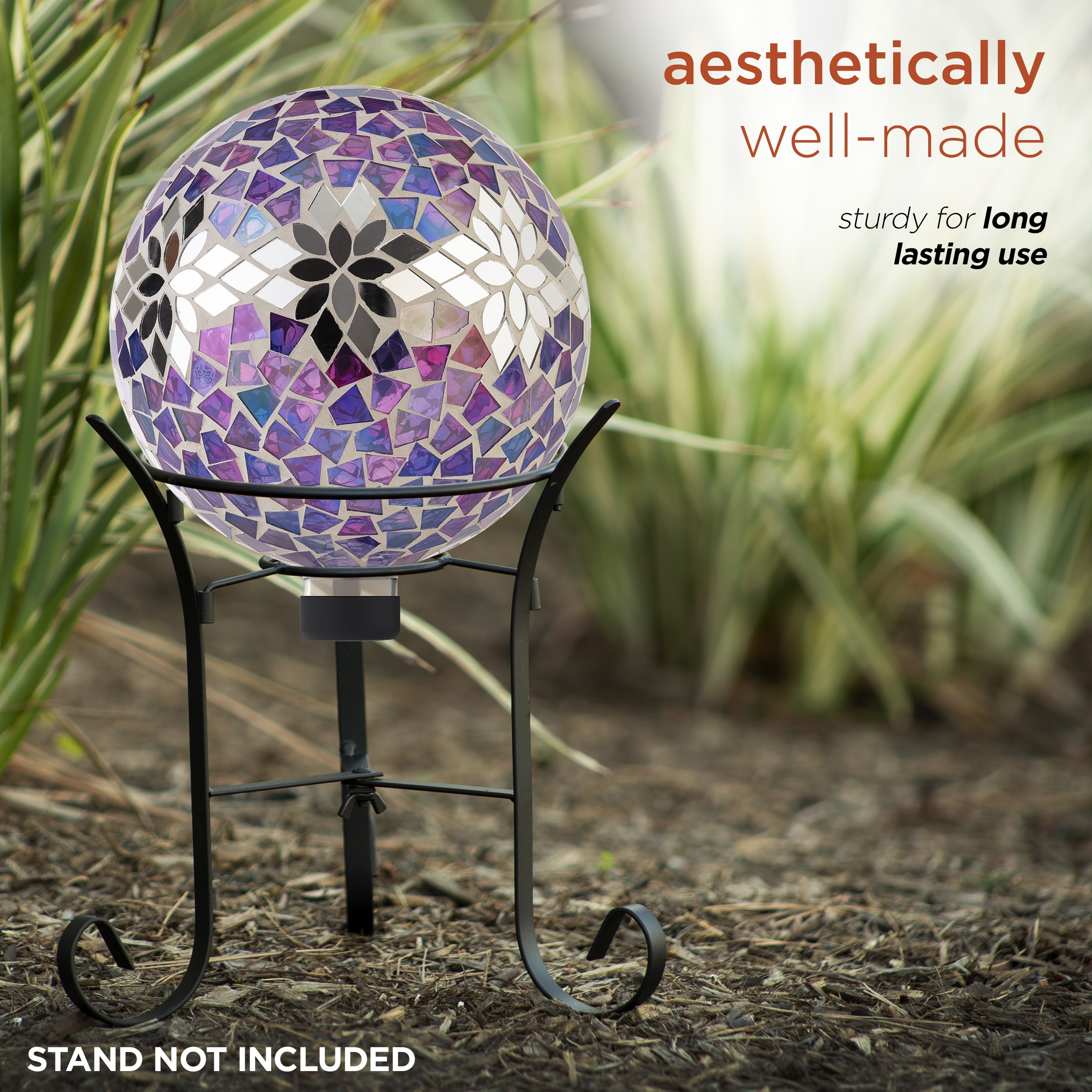 Alpine Corporation HGY296 Gazing-Ball-Stand - View #7