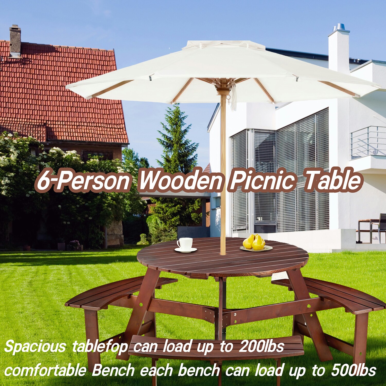 Bybafun YA3800038 Picnic-Tables - View #5