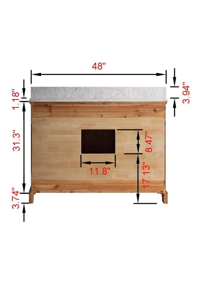 SUPREME WOOD 66048-CAB-TB-SQ Bath-Vanity-Combo - View #14