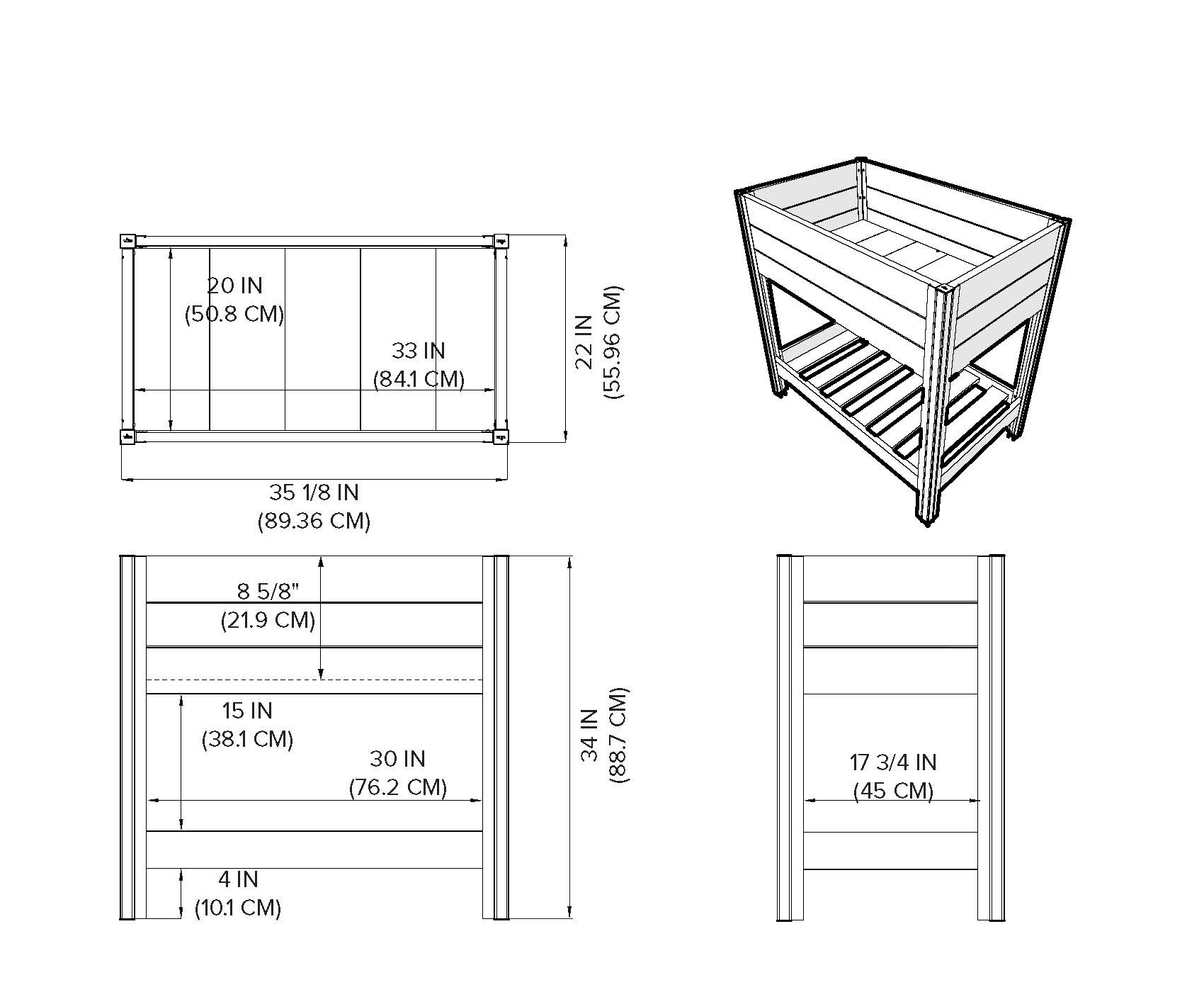 Vita VT17618 Planter-Window-Box - View #10