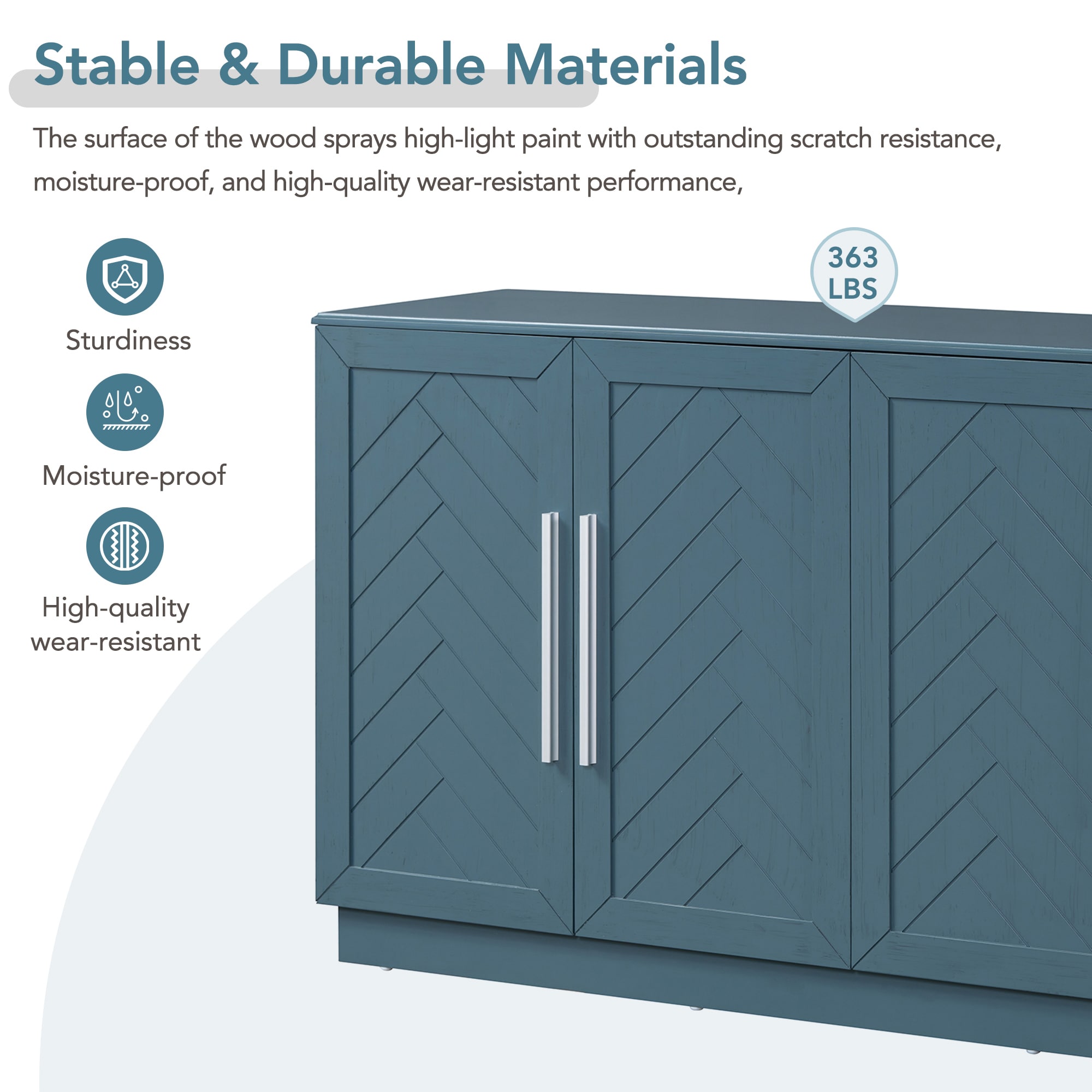 SINOFURN SYA330208BL Dining-Kitchen-Storarge - View #7