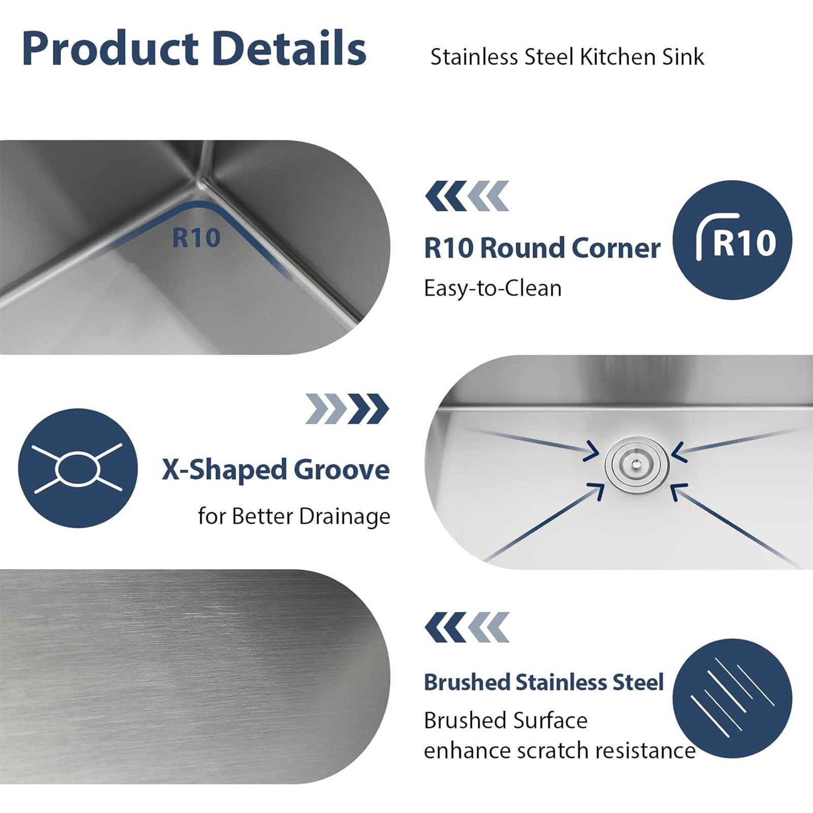 Lordear LD-LUS3319A1 Kitchen-Sinks - View #5